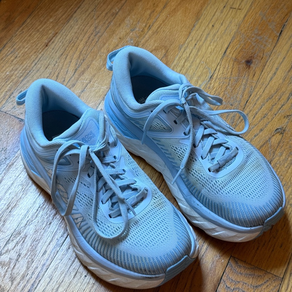 Hoka One One Sky Blue Running Shoes